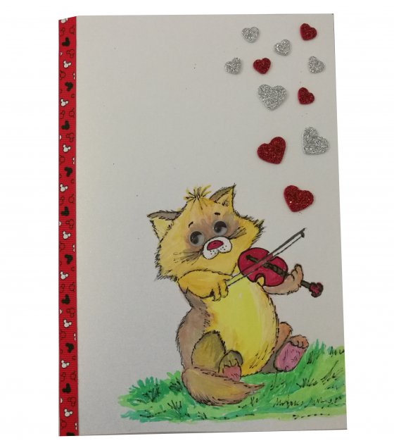 GCH021 - Handmade Valentine's Card